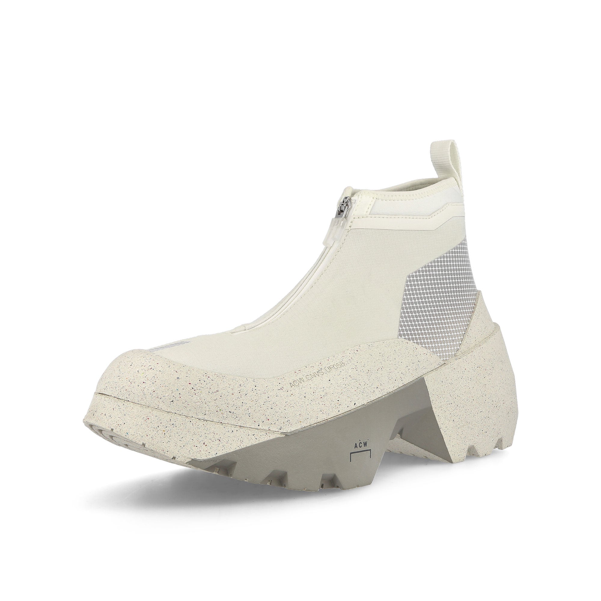 Converse A Cold Wall x Converse Chuck 70 Geo Forma Hi Lily White / Poppy Seed High Top Sneakers  Close Up | Overkill