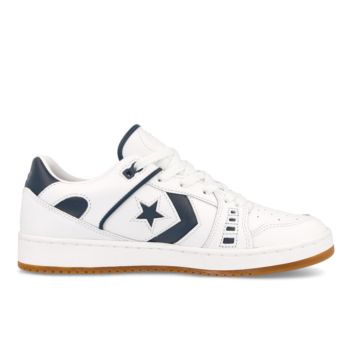 Converse AS-1 Pro OX White / Navy / Gum Low Top Sneakers  Silhouette | Overkill