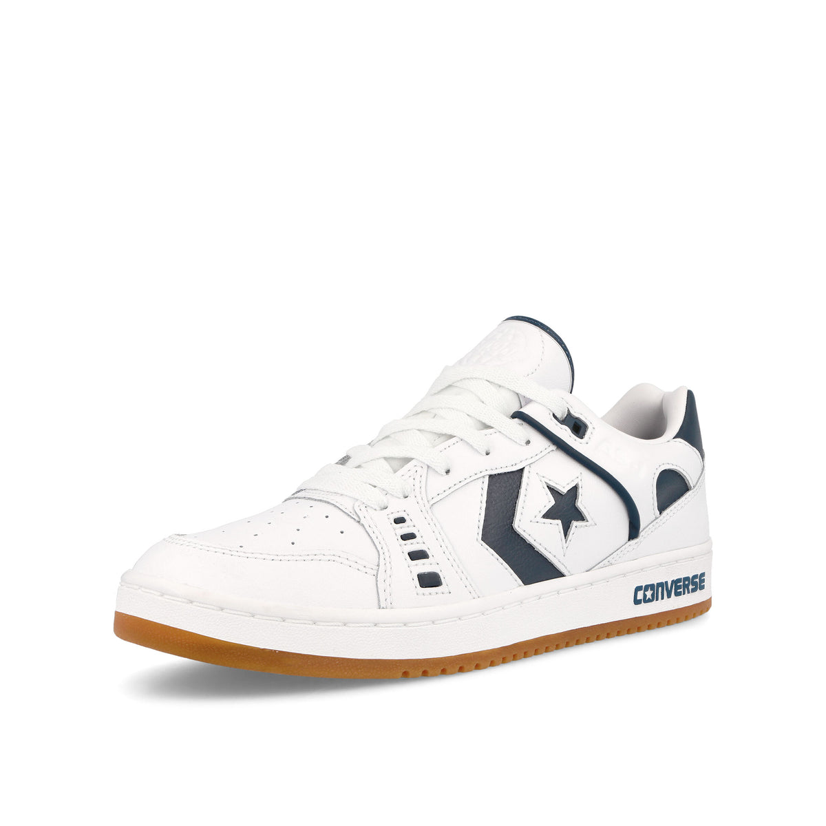 Converse AS-1 Pro OX White / Navy / Gum Low Top Sneakers  Close Up | Overkill