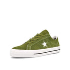 Converse One Star Pro OX Trolled Green / White / Black Low Top Sneakers  Close Up | Overkill