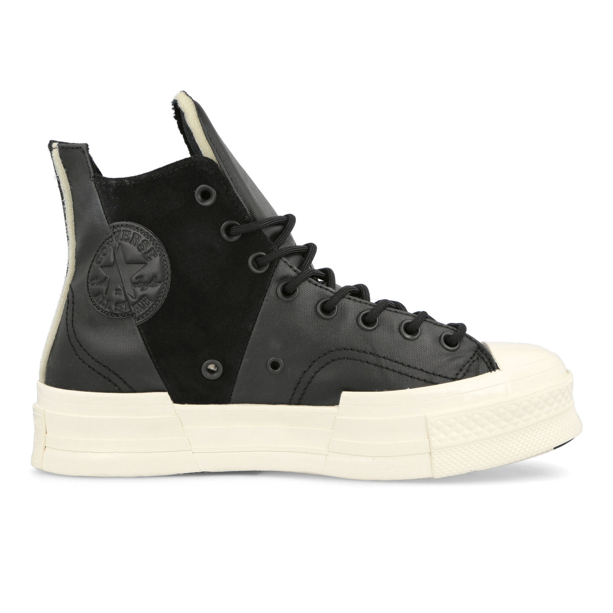 Converse Chuck 70 Plus Hi Black / Egret / Black High Top Sneakers  Silhouette | Overkill