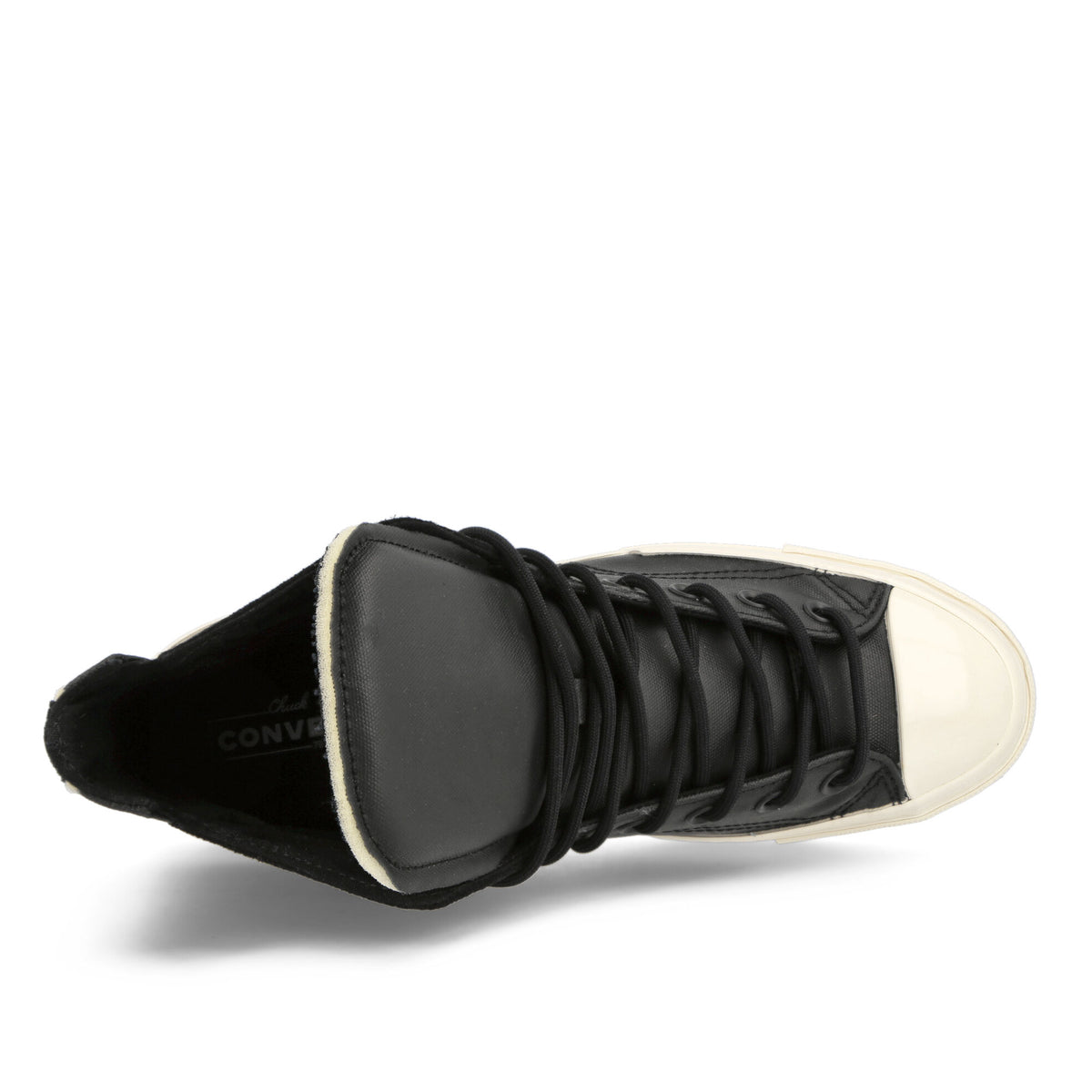 Converse Chuck 70 Plus Hi Black / Egret / Black High Top Sneakers  Detailfoto | Overkill