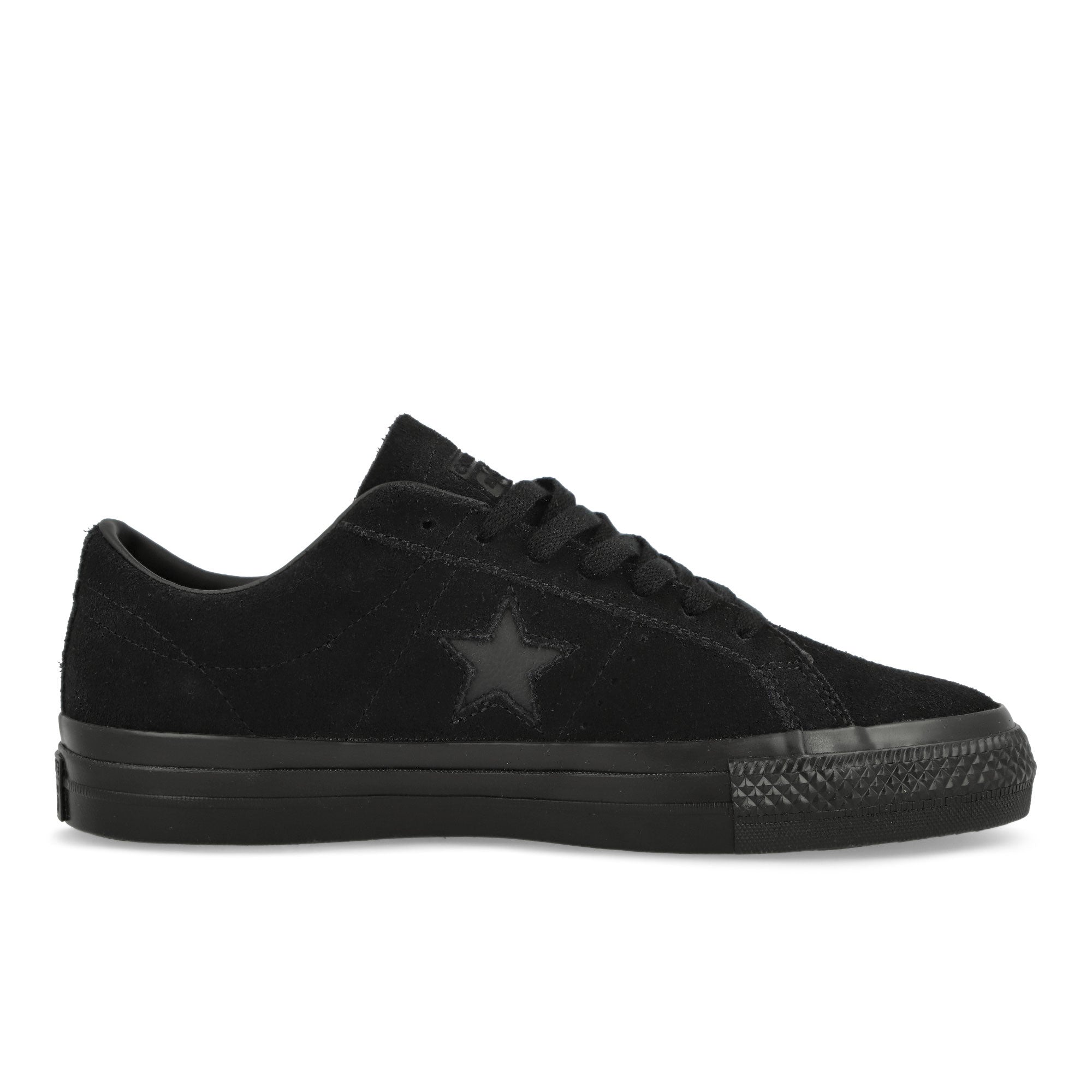 Converse One Star Pro OX Black / Black / Black Low Top Sneakers  Silhouette | Overkill
