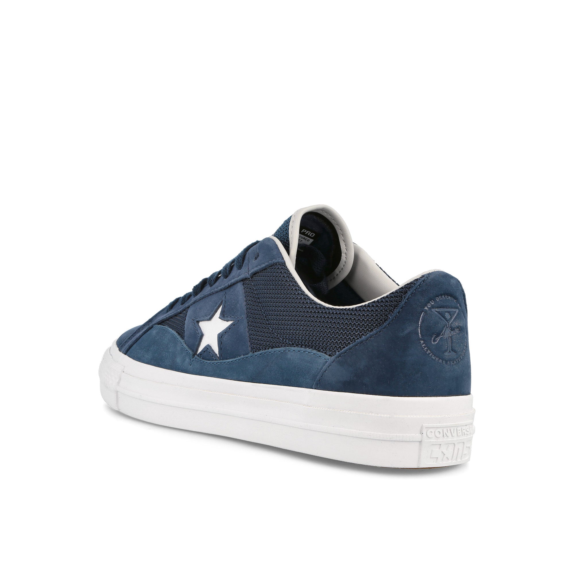 Converse One Star Pro OX Midnight Navy / Navy Low Top Sneakers  Material | Overkill