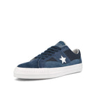 Converse One Star Pro OX Midnight Navy / Navy Low Top Sneakers  Close Up | Overkill
