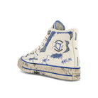 Converse Ader Error x Converse Chuck 70 Hi White / Blue / Imperial Blue High Top Sneakers  Material | Overkill