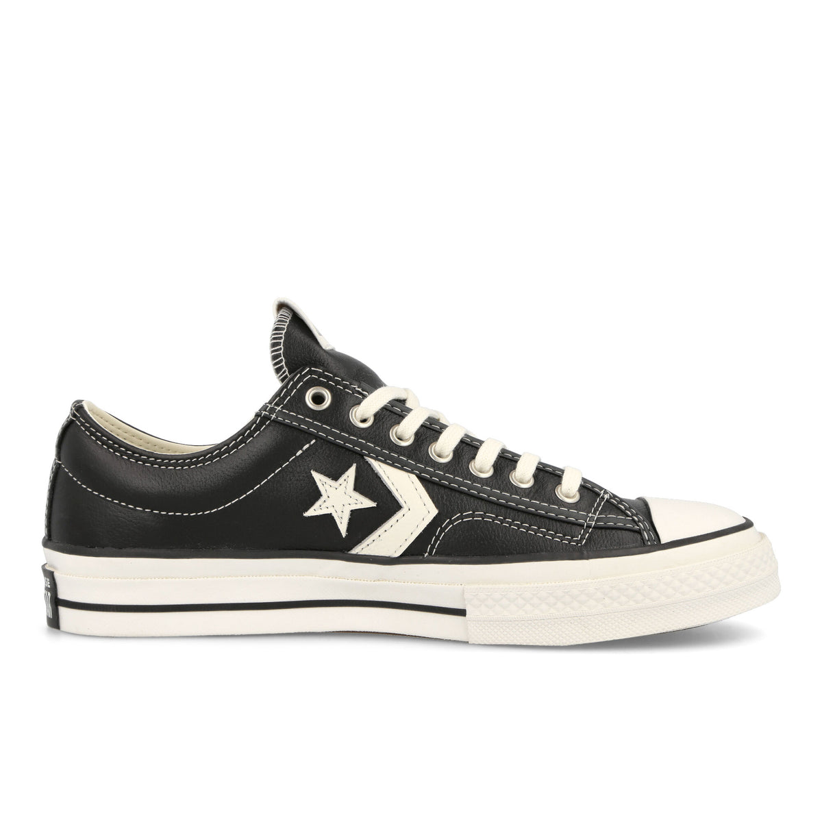 Converse Star Player 76 Ox Black / Vintage White / Silver Low Top Sneakers  Silhouette | Overkill