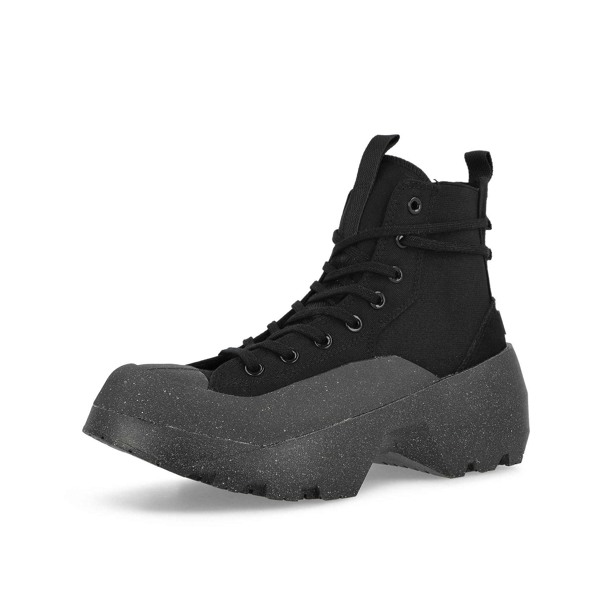 Converse Chuck 70 Geo Forma LS Hi Black / Black High Top Sneakers  Close Up | Overkill