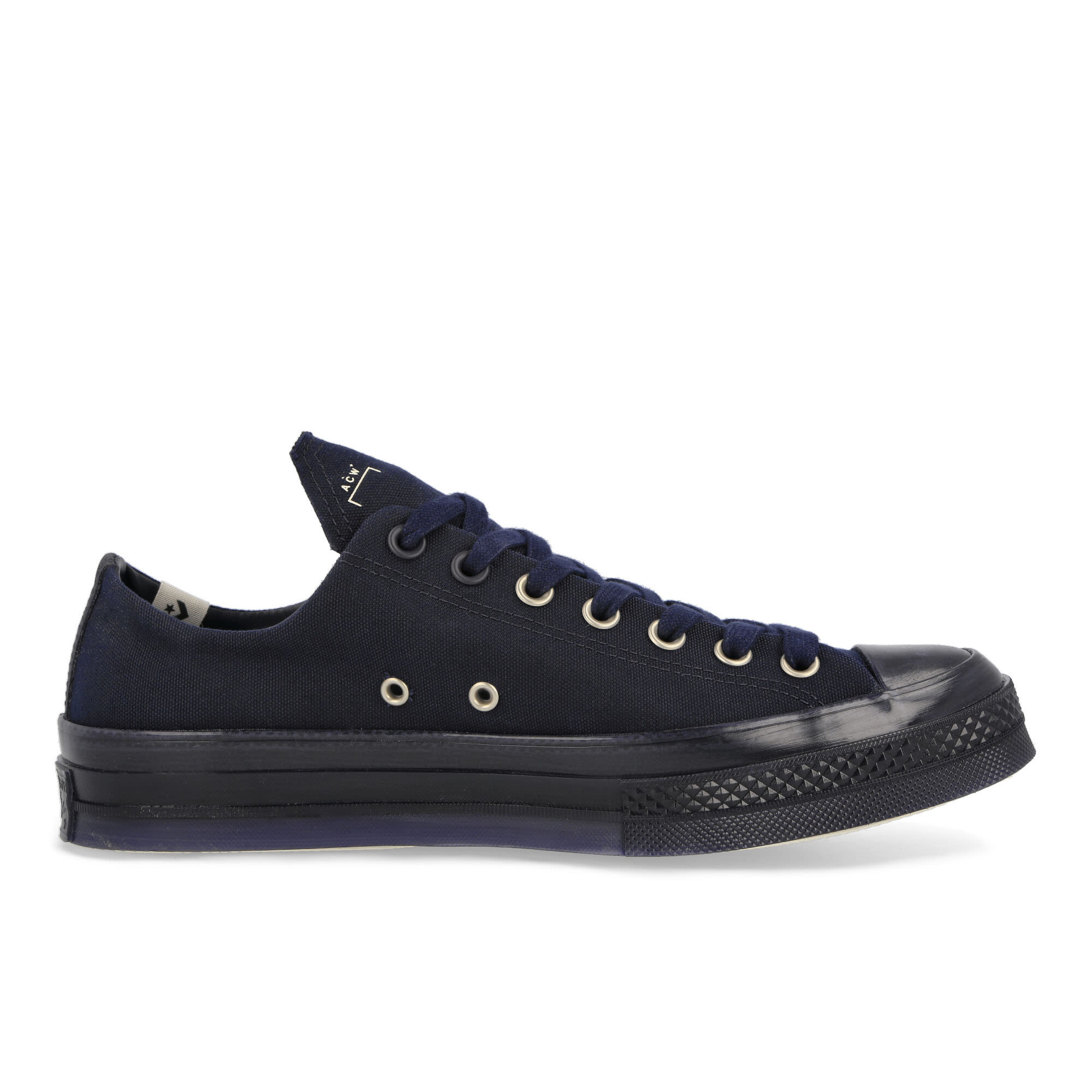 Converse A Cold Wall x Converse Chuck 70 Ox Dark Sapphire / Silver Birch Low Top Sneakers  Silhouette | Overkill