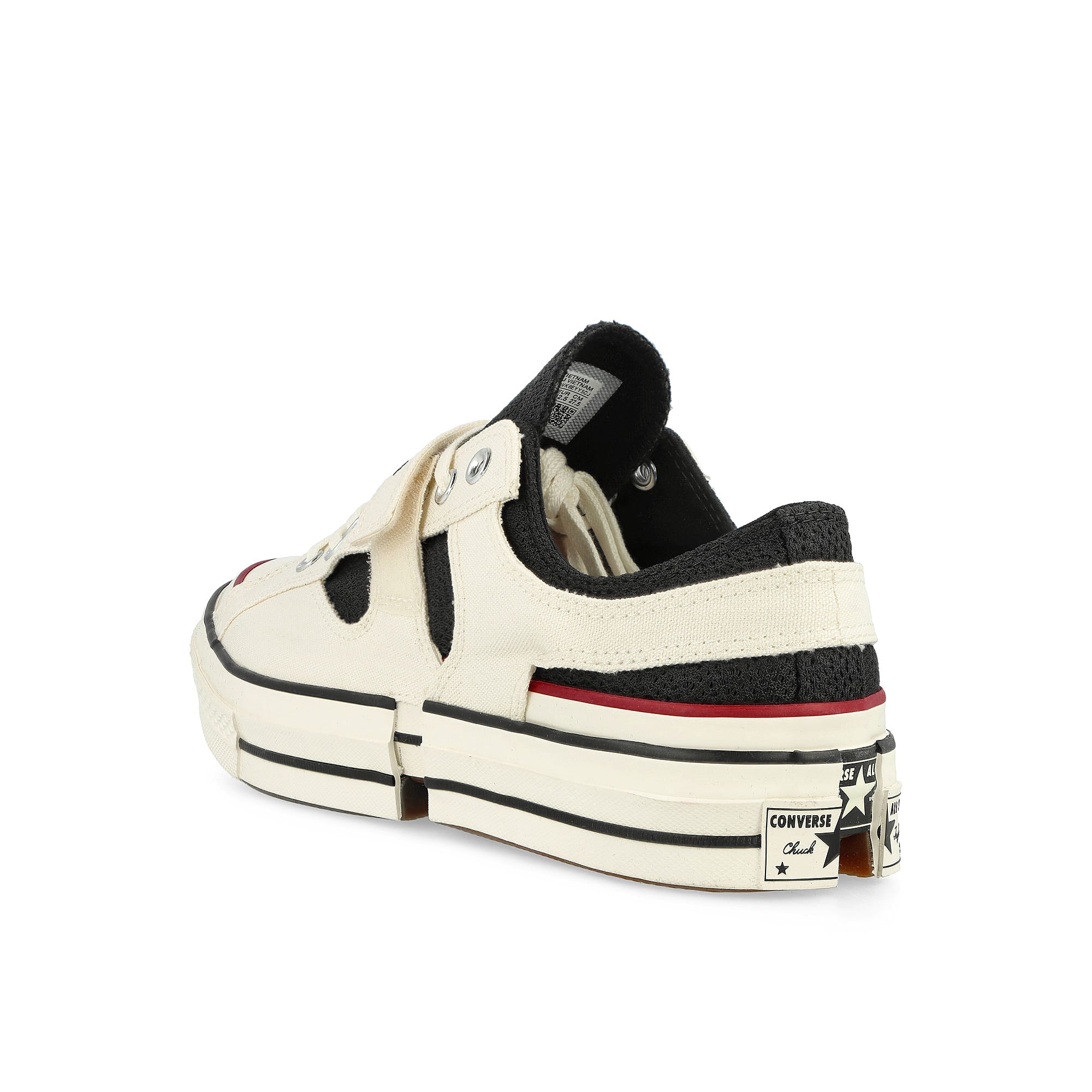 Converse Feng Chen Wang x Converse Chuck 70 2-in-1 Black / Egret / Black Low Top Sneakers  Material | Overkill