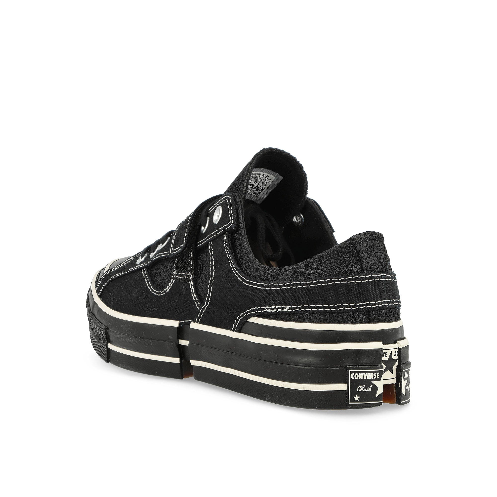 Converse Feng Chen Wang x Converse Chuck 70 2-in-1 Black / Egret / Black Low Top Sneakers  Material | Overkill
