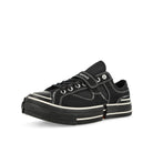 Converse Feng Chen Wang x Converse Chuck 70 2-in-1 Black / Egret / Black Low Top Sneakers  Close Up | Overkill