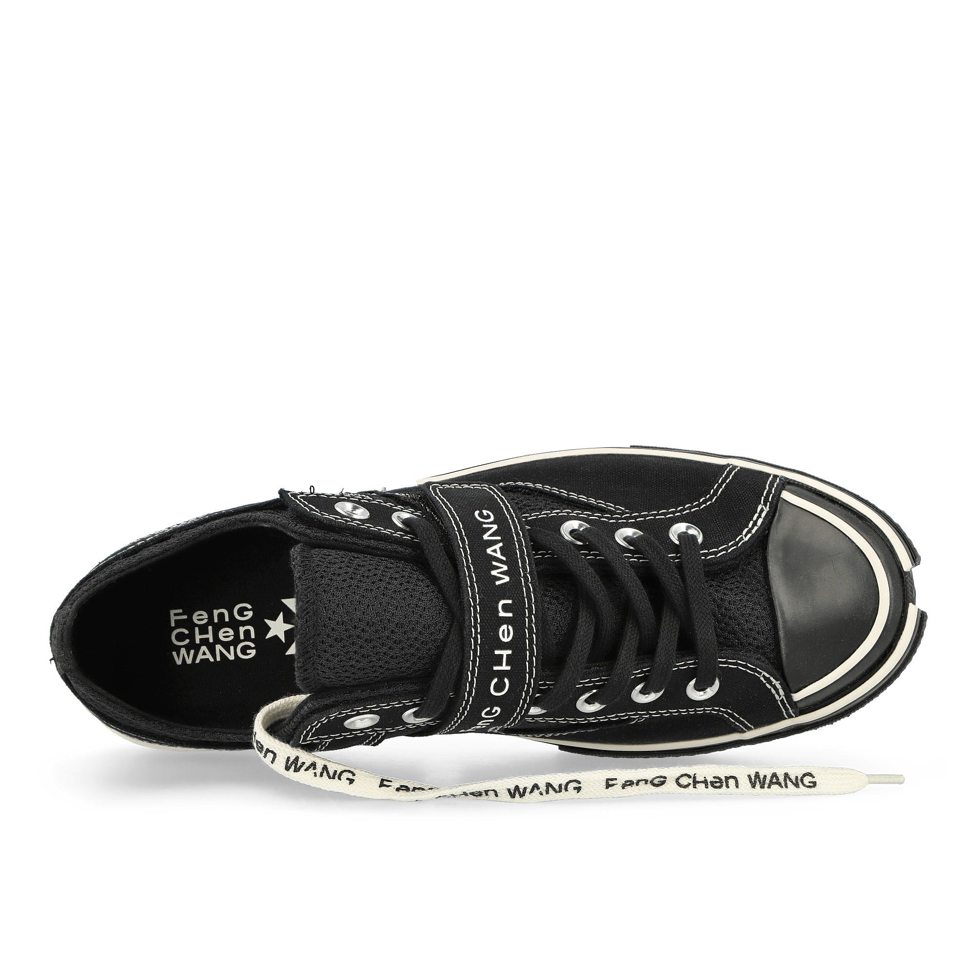Converse Feng Chen Wang x Converse Chuck 70 2-in-1 Black / Egret / Black Low Top Sneakers  Detailfoto | Overkill