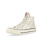 Converse Chuck 70 Hi Egret / Silver Green / Moon Beam High Top Sneakers  Close Up | Overkill