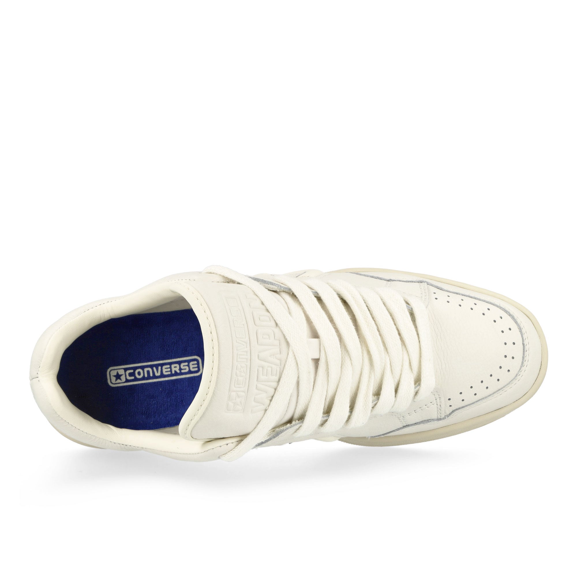 Converse Weapon OX Vintage White / Natural Ivory Low Top Sneakers  Detailfoto | Overkill