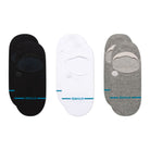 Stance Icon No Show 3 Pack Socks Multi Socks A145A23ICO-MUL | Overkill