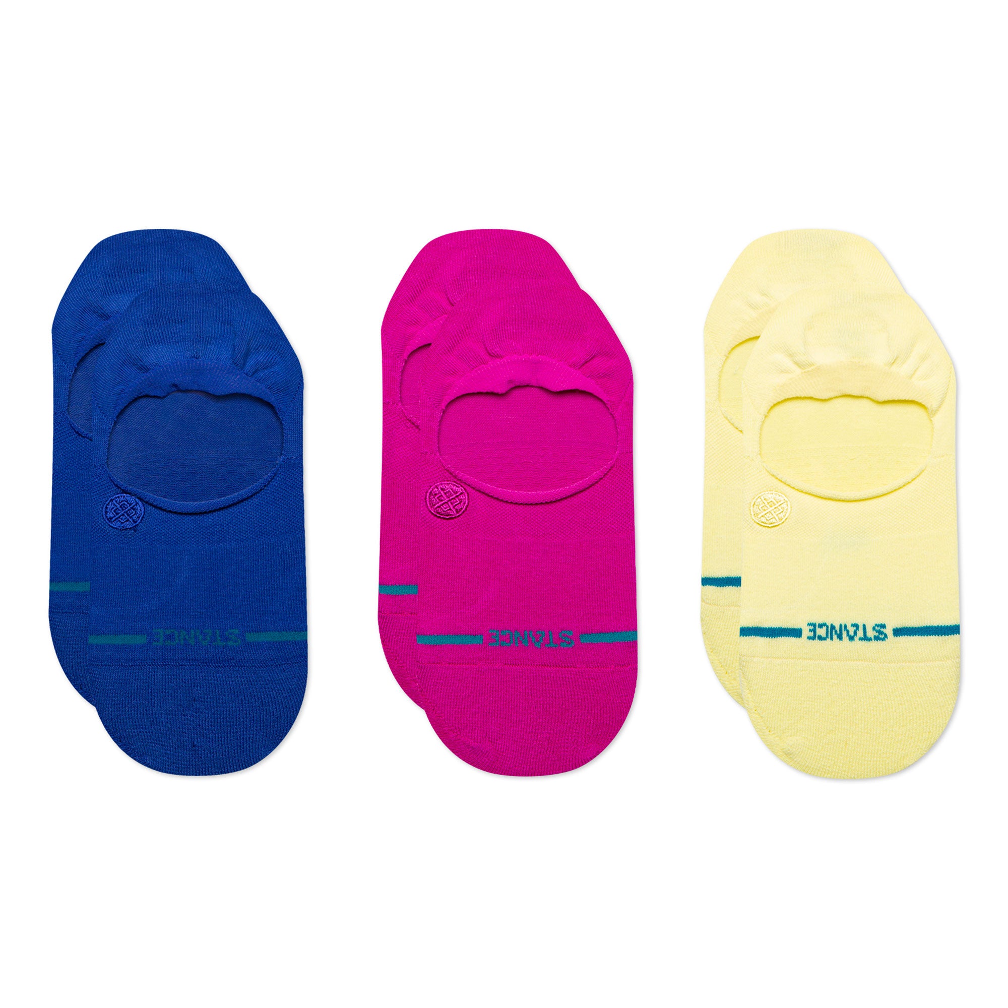 Stance Wmns Icon No Show 3 Pack Socks Cobalt Blue Socks A145A25WNS-COB | Overkill
