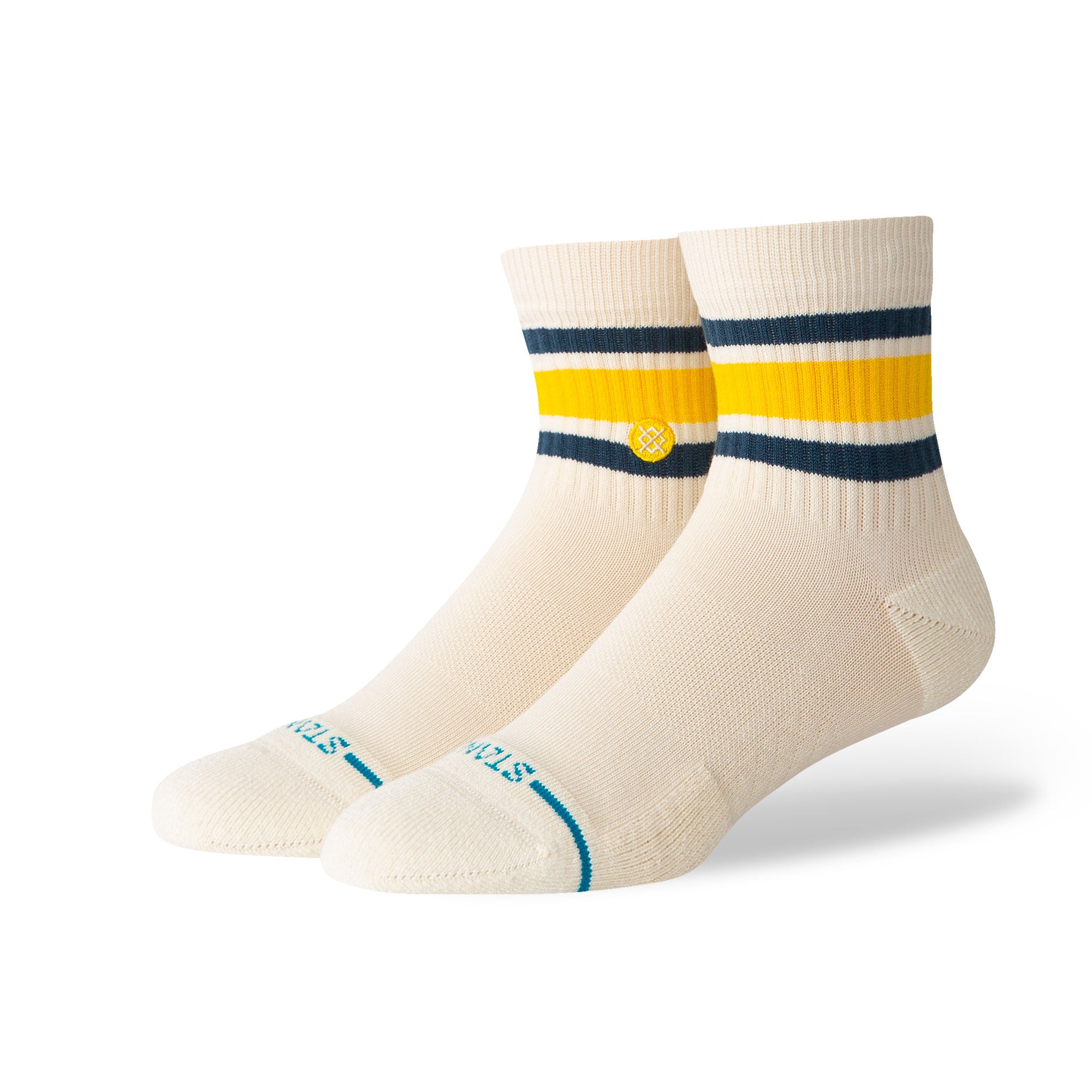 Stance Boyd QTR Socks Cream Socks A356A23BOY-CRM | Overkill