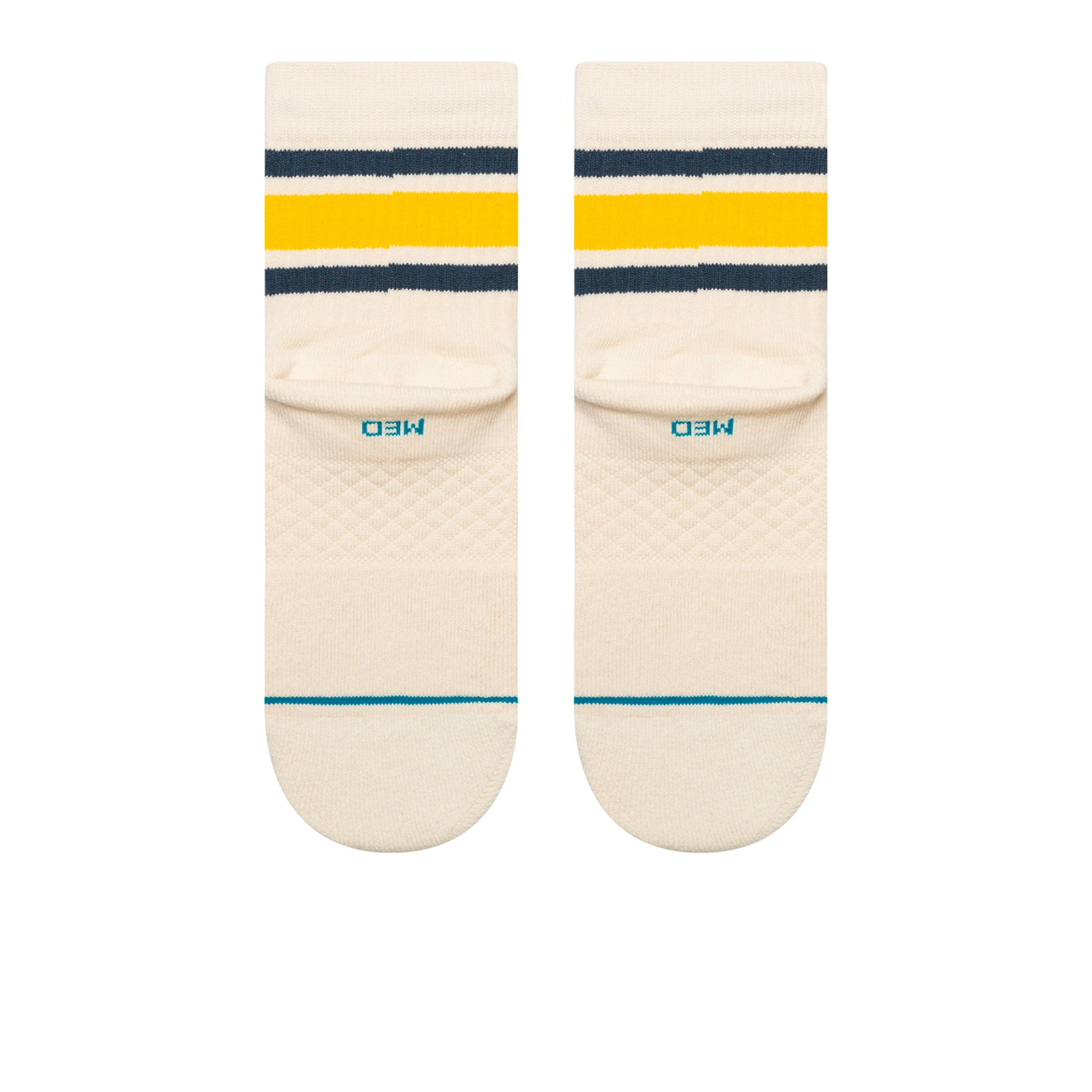 Stance Boyd QTR Socks Cream Socks Material | Overkill