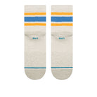 Stance Slub Boyd Quarter Socks Heather Grey Socks A356D25SLU-HGR Close-up | Overkill
