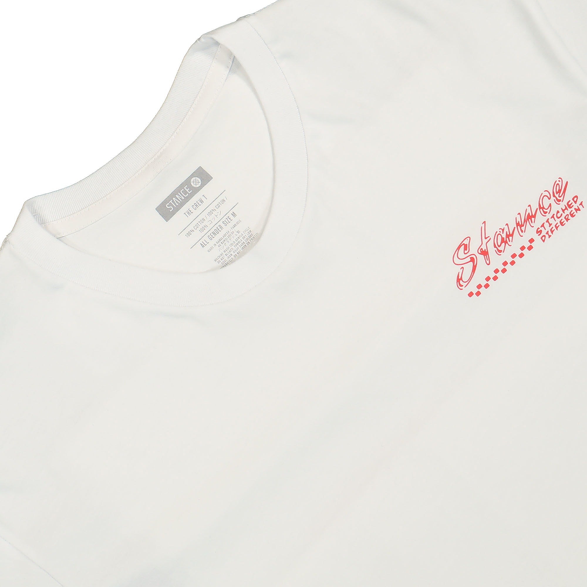 Stance Surfer Boy T-Shirt White T-Shirts Material | Overkill