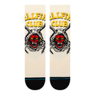 Stance Hellfire Socks Vintage White Socks Close-up | Overkill