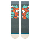 Stance Skelly Nelly Socks Teal Socks Close-up | Overkill