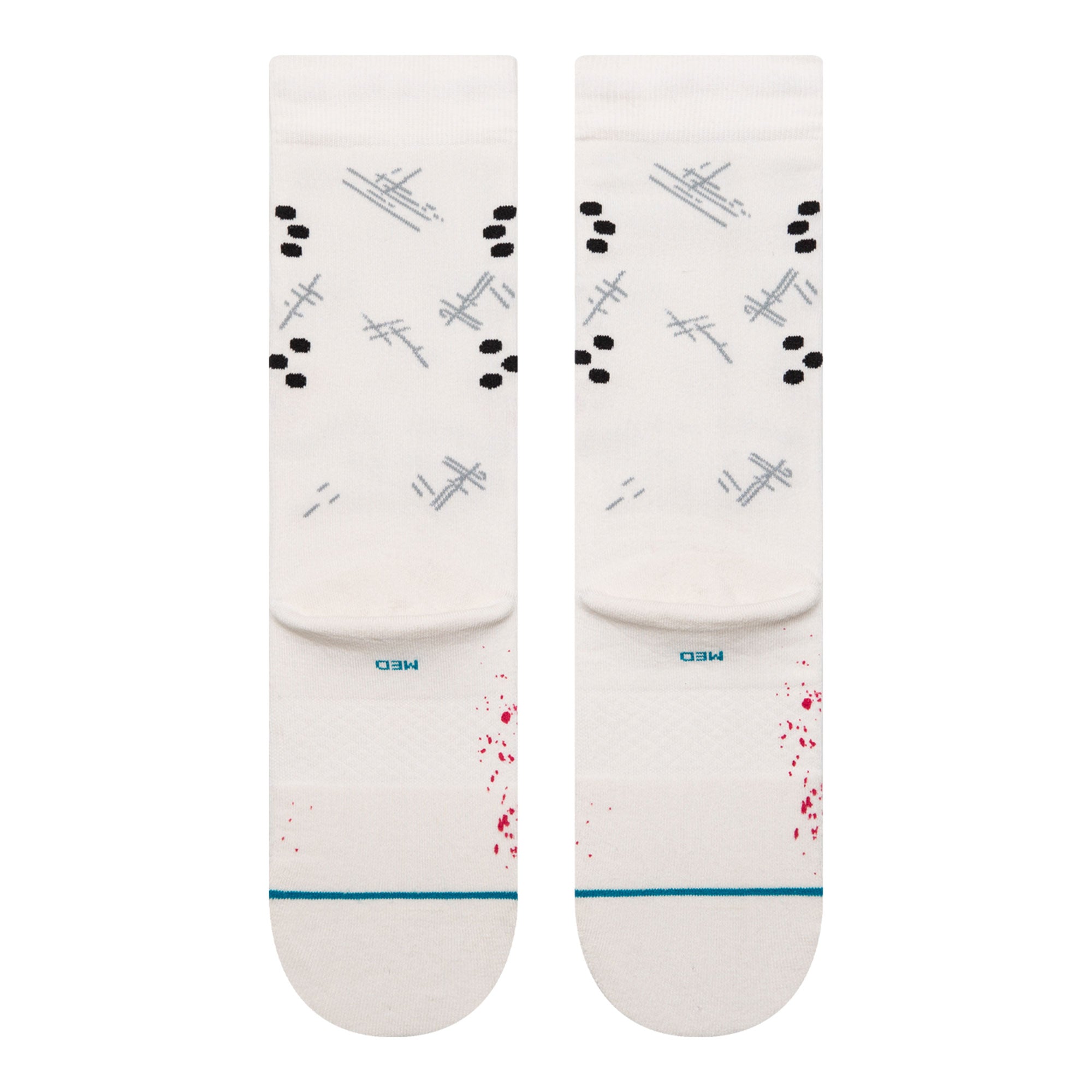 Stance Jason Crew Socks White Socks Material | Overkill