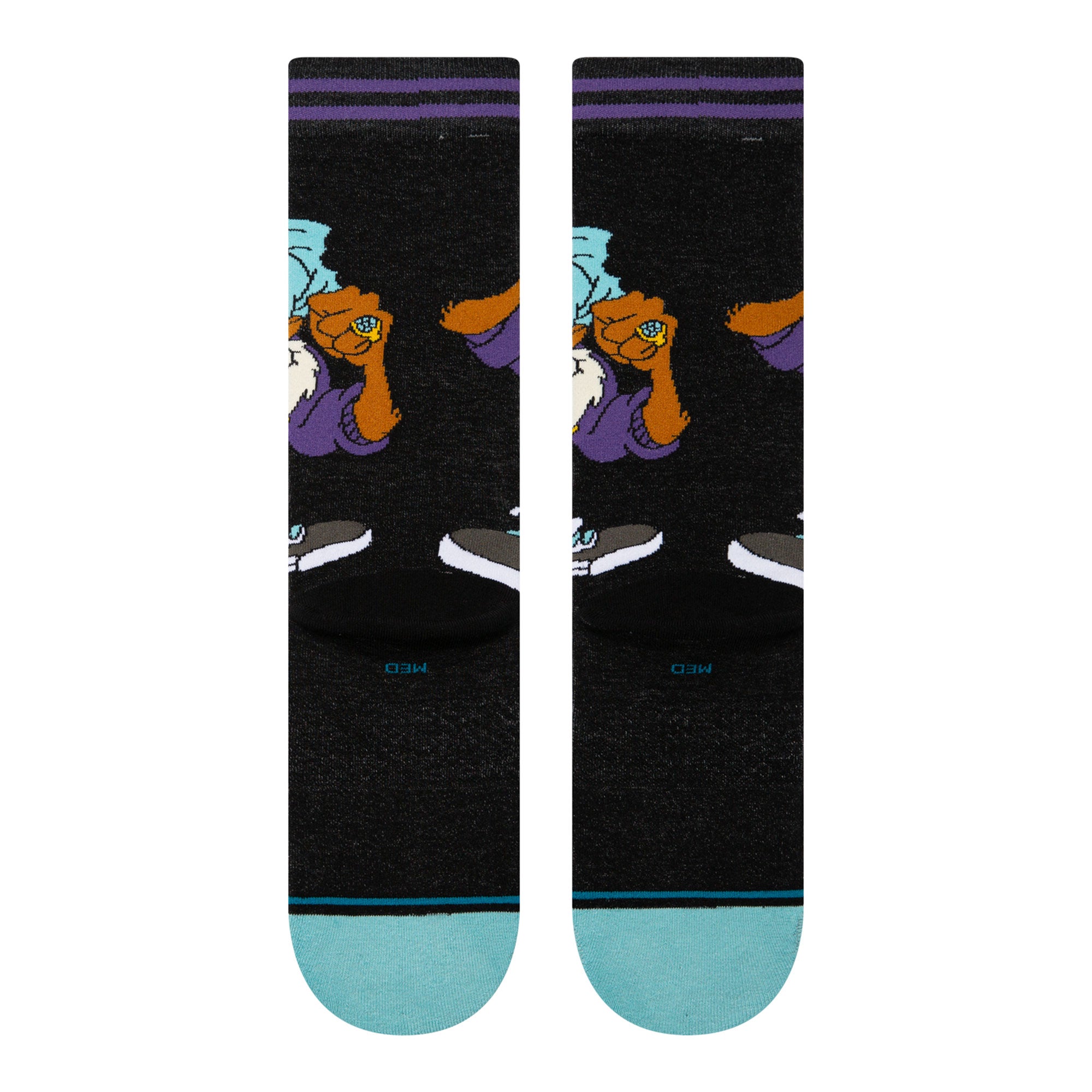Stance Taz Crew Socks Black Socks Material | Overkill