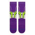 Stance Buzz Crew Socks Purple Socks A545C26BUZ-PUR Close-up | Overkill
