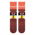 Stance Jessie Crew Socks Red Socks A545C26JES-RED Close-up | Overkill

