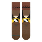 Stance Woody Crew Socks Brown Socks A545C26WOO-BRN Close-up | Overkill
