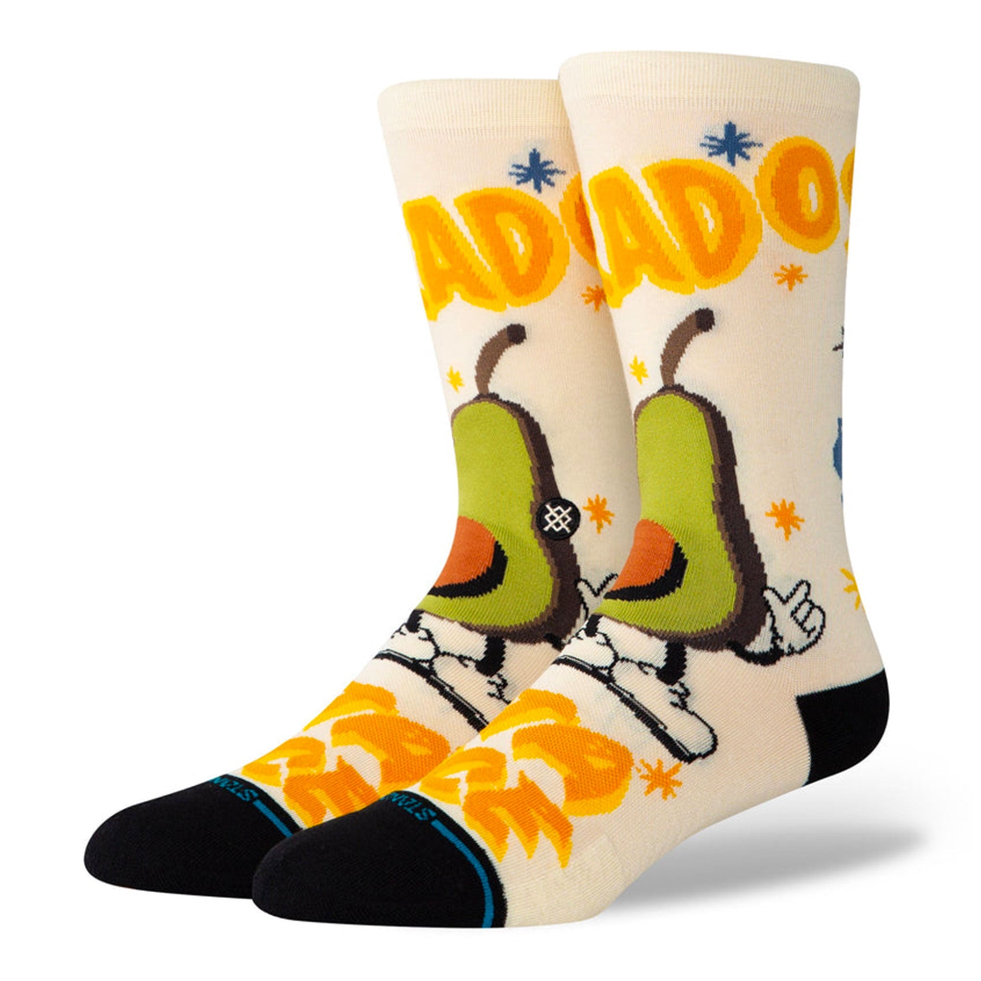 Stance Food Stand Crew Socks Canvas Socks A545D24FOO-CVS | Overkill