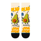 Stance Food Stand Crew Socks Canvas Socks Close-up | Overkill