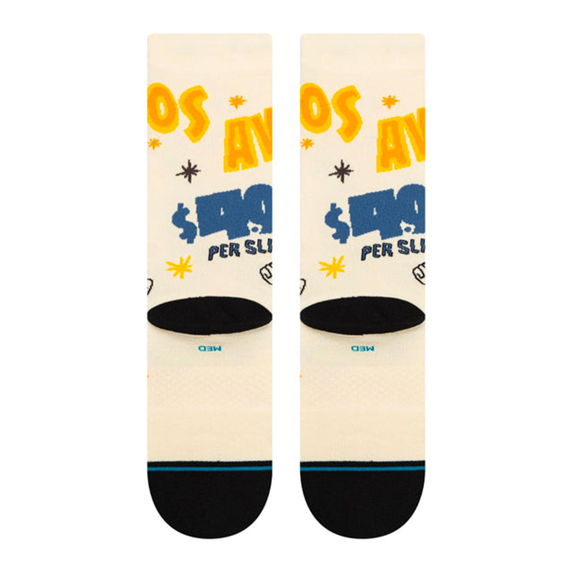Stance Food Stand Crew Socks Canvas Socks Material | Overkill