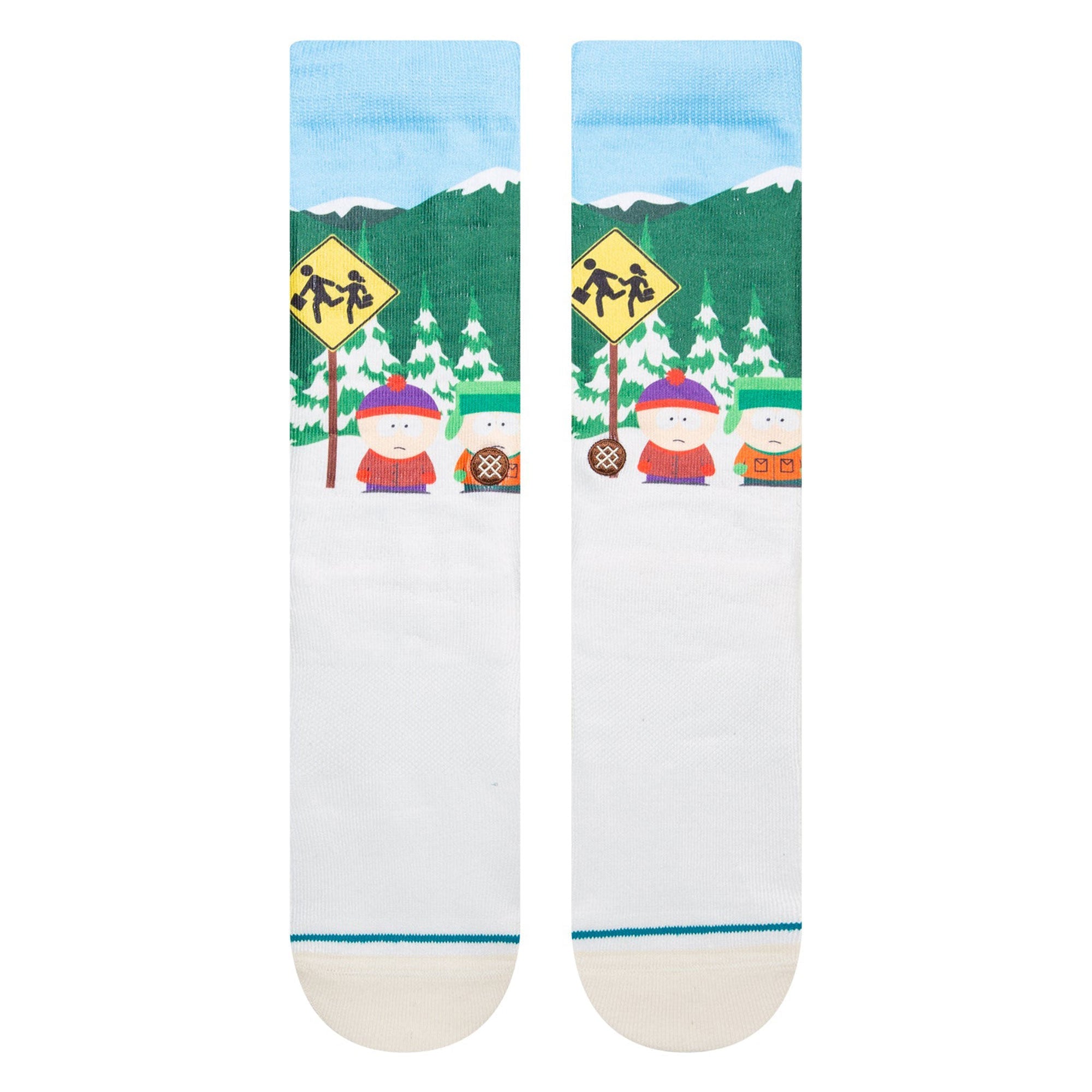 Stance Bus Stop Socks Vintage White Socks Material | Overkill