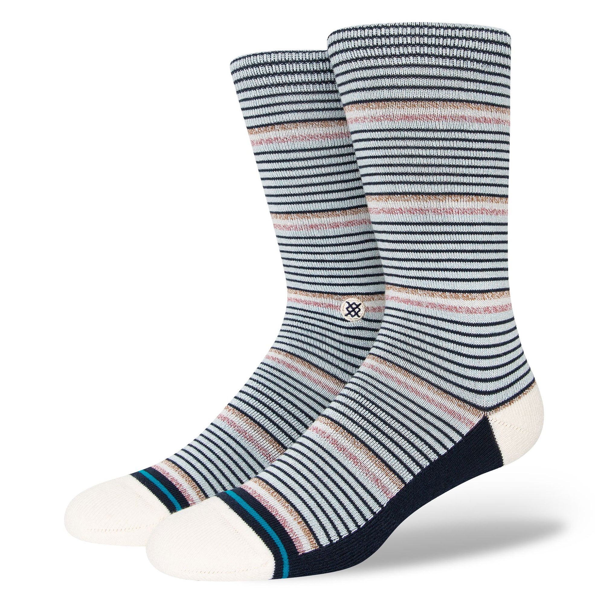 Stance Vicktor Socks Navy Socks A555B23VIC-NVY | Overkill