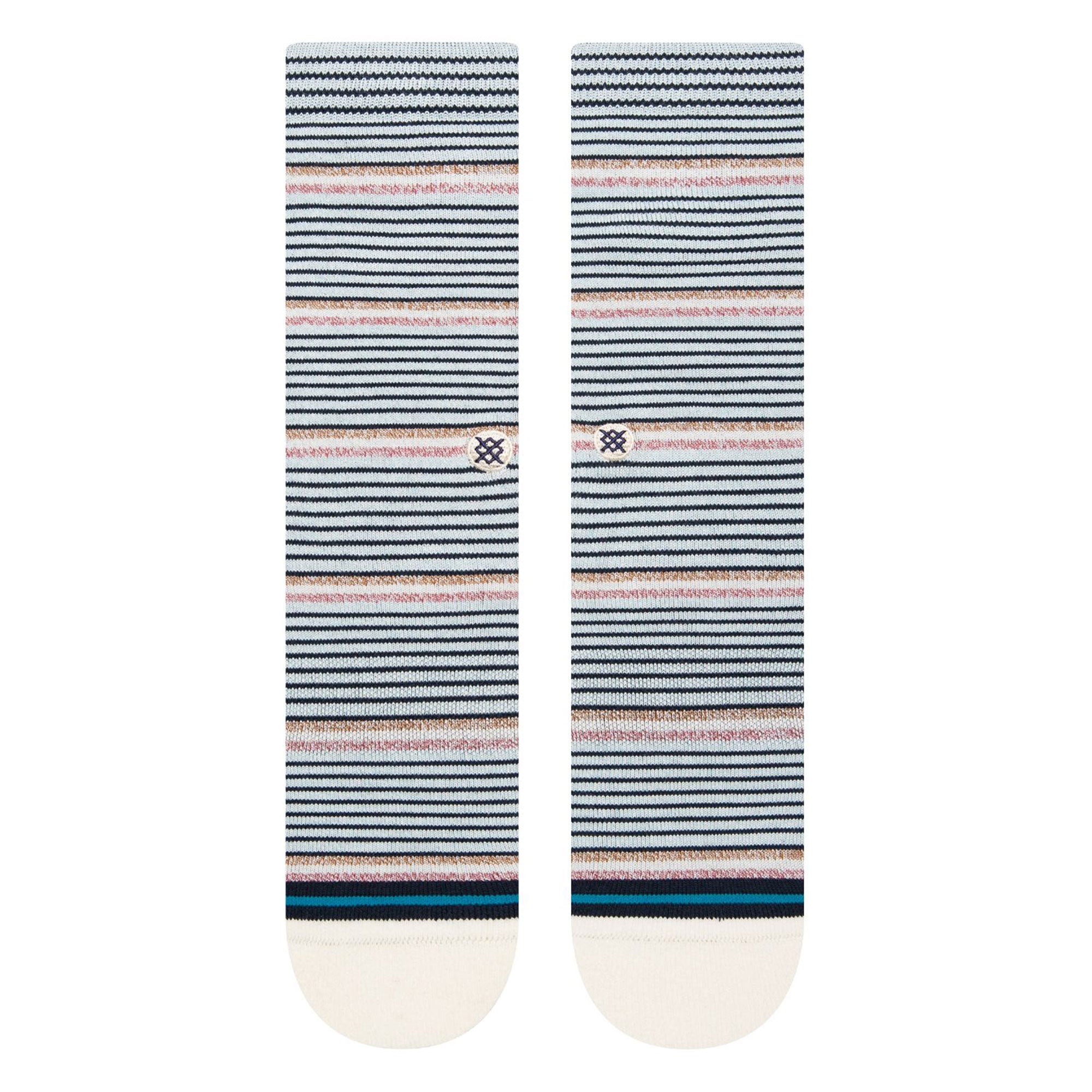 Stance Vicktor Socks Navy Socks Close-up | Overkill