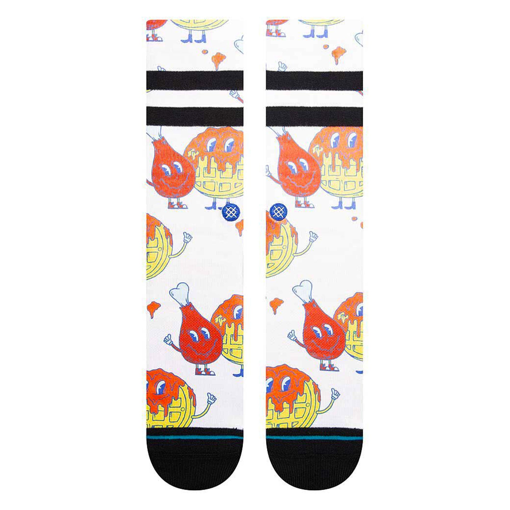 Stance Bock Bock Socks White Socks Material | Overkill