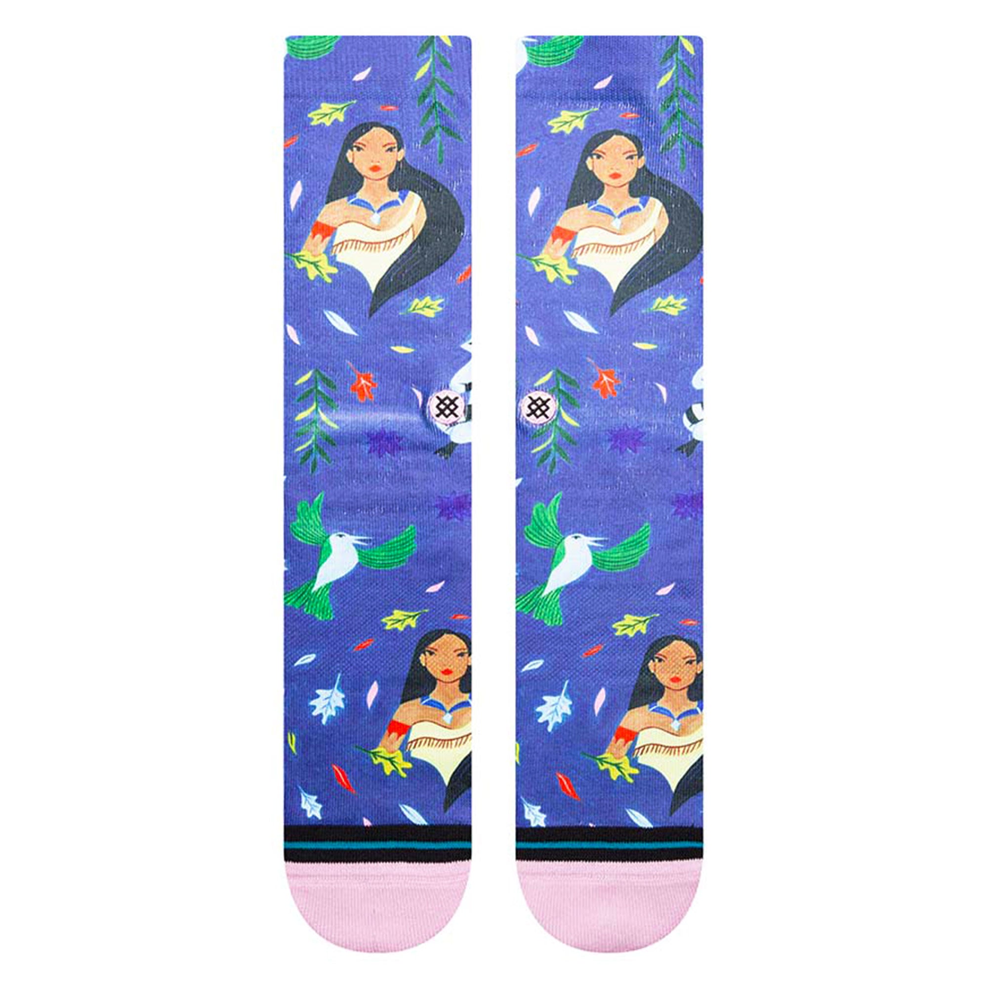 Stance Wmns Pocahontas By Estee Socks Lilac Ice Socks Close-up | Overkill