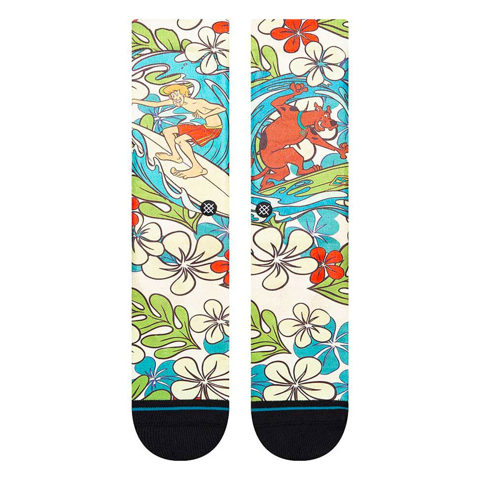 Stance Surfs Up Shaggy Socks Blue Socks Close-up | Overkill