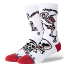 Stance Skeleton Crew Socks White Socks A555C26SKE-WHT | Overkill
