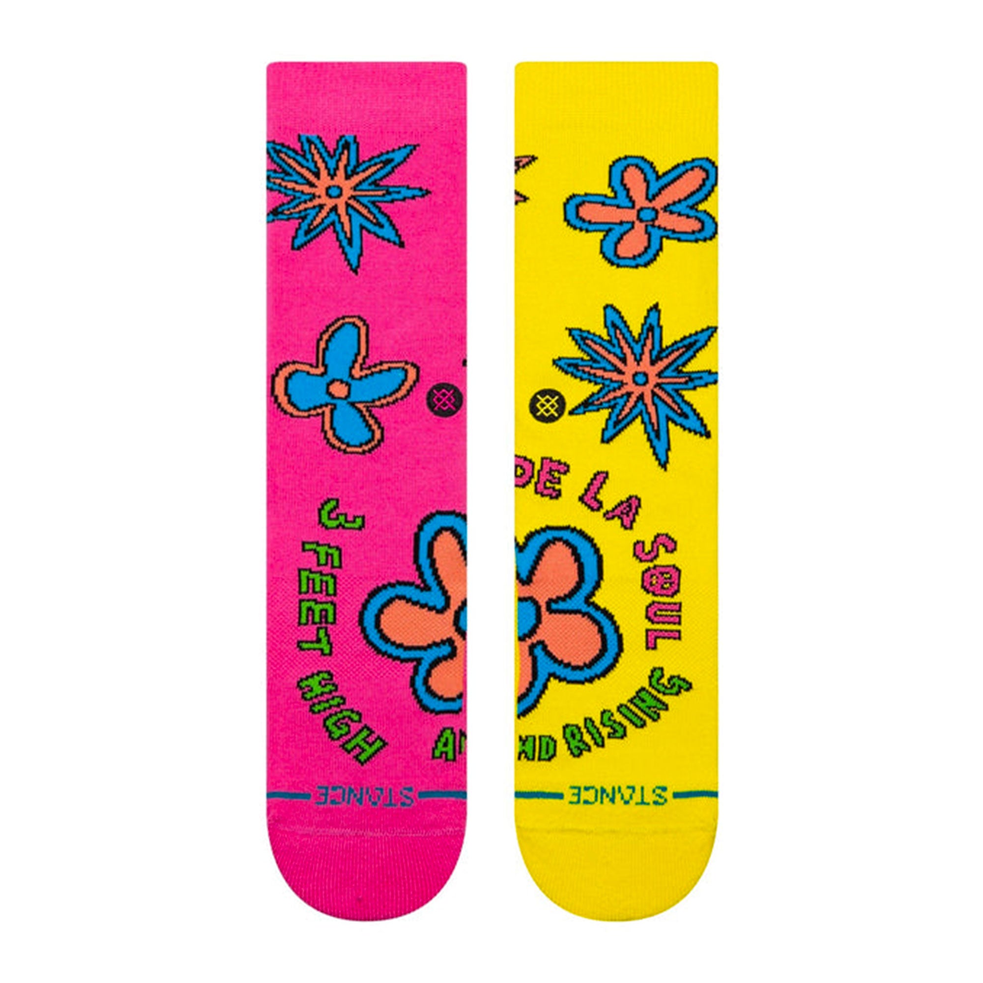 Stance 3 Feet High Crew Socks Multi Socks Close-up | Overkill