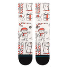 Stance Angry Holidayz Socks Off White Socks Close-up | Overkill