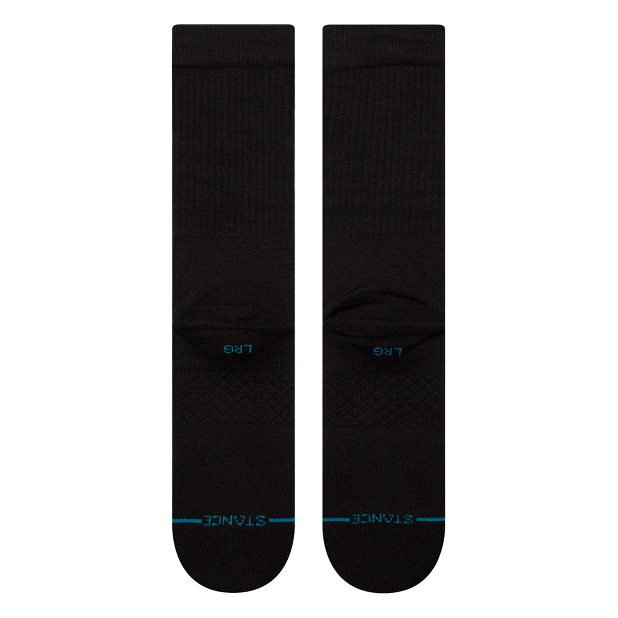 Stance Bonez Socks Black Socks Close-up | Overkill