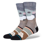 Stance Grogu By Jaz Socks Splatter Grey Socks A555D23GRO-SPG | Overkill