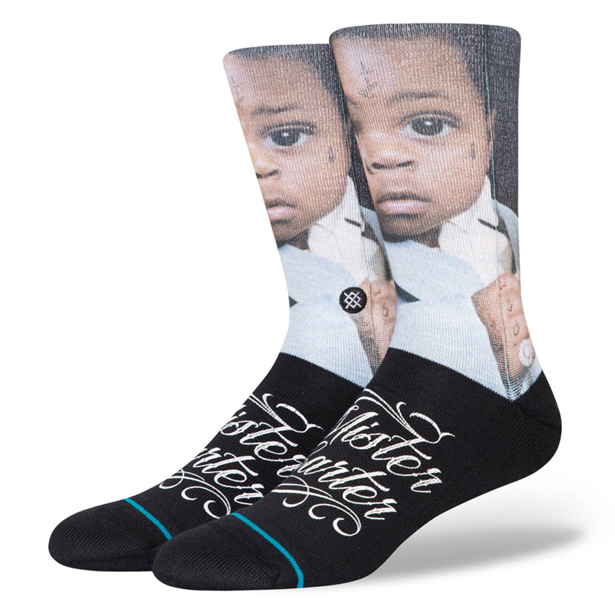 Stance Mister Carter Socks Black Socks A555D23MIS-BLK | Overkill