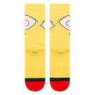Stance Stewie Socks Yellow Socks Close-up | Overkill