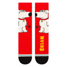 Stance The Dog Socks Red Socks Close-up | Overkill