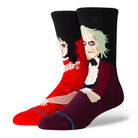Stance Dearly Beloved Crew Socks Maroon Socks A555D24DEA-MRN | Overkill